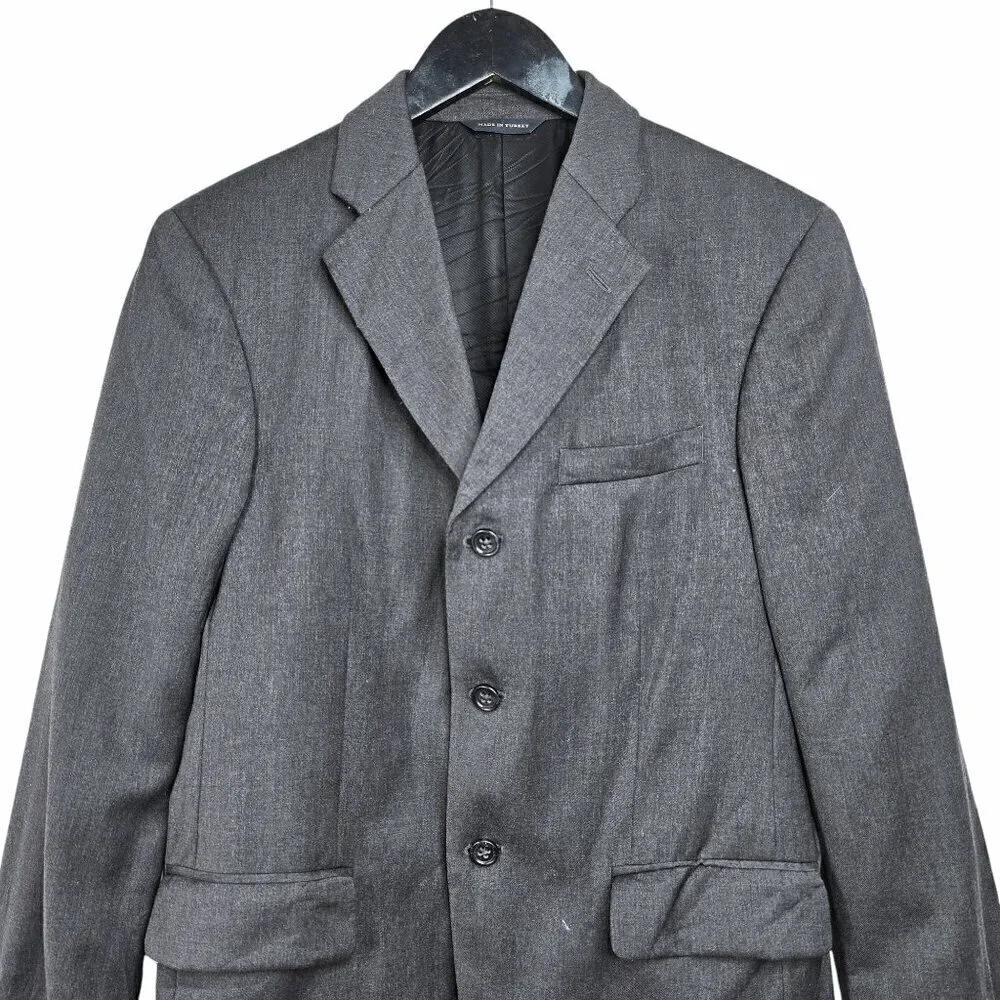 Banana Republic Modern Fit Suit Wool Jacket in Gray 38S